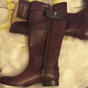 Frye molly button tall wide calf Clearance